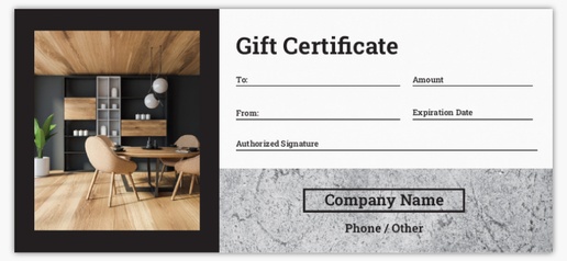 Design Preview for Design Gallery: Furniture & Home Goods Gift Vouchers