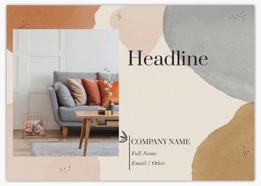 Design Preview for Design Gallery: Furniture & Home Goods Postcards, A6