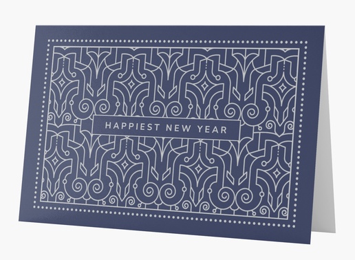 A new year geschäftlich blue gray design for Elegant