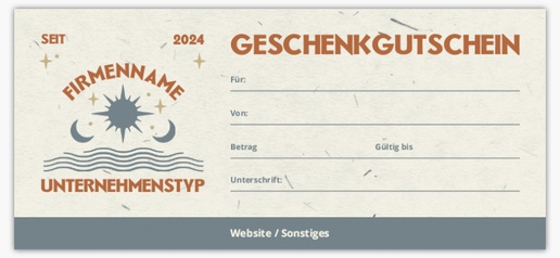 Designvorschau für Designgalerie: Gutscheinkarten Reise & Unterkunft