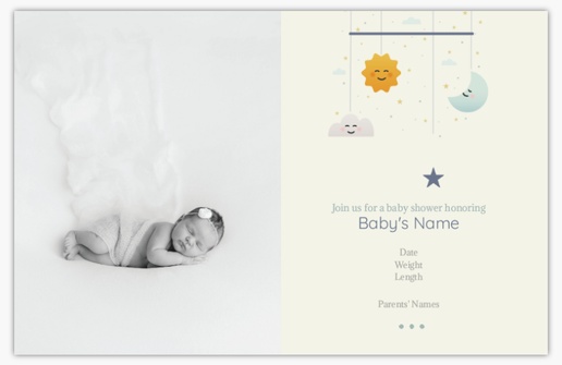 A sun moon stars cloud 1 picture gray design for Baby with 1 uploads
