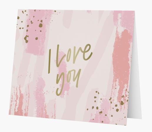 A love watercolor brown gray design for Holiday