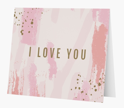 A valentines day pink watercolor white pink design for Valentine's Day