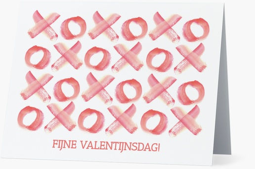 Voorvertoning ontwerp voor Ontwerpgalerij: Valentijnsdag Notitiekaarten, Gevouwen 13,9 x 10,7 cm