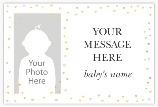 Design Preview for Design Gallery: Baby Lawn Signs, 12" x 18" Horizontal