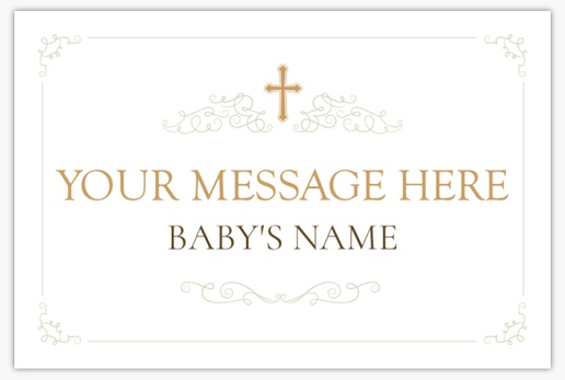 Design Preview for Baby Lawn Signs Templates, 18" x 27" Horizontal