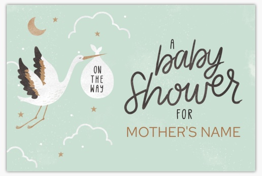 Design Preview for Baby Shower Lawn Signs Templates, 24" x 36" Horizontal