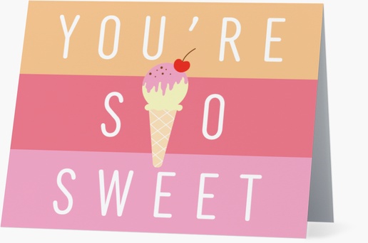 A sweet you're so sweet pink design for Valentine's Day