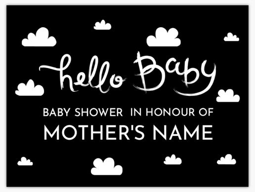 Design Preview for Design Gallery: Baby Lawn Signs, 18" x 24" Horizontal
