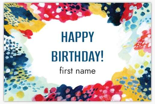 Design Preview for Birthday Lawn Signs Templates, 24" x 36" Horizontal