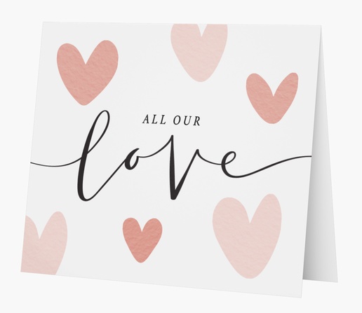A all our love valentines day pink design for Valentine's Day