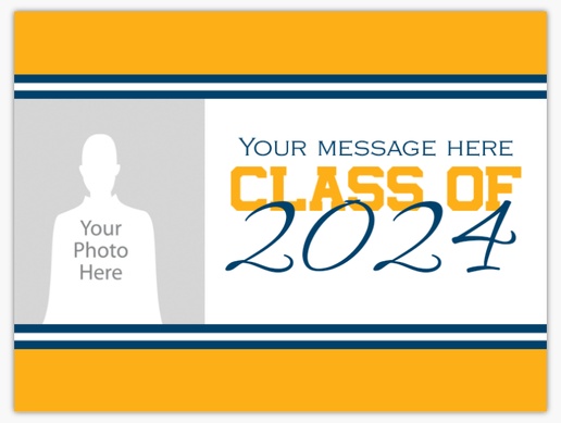 Design Preview for Graduation Lawn Signs Templates, 18" x 24" Horizontal