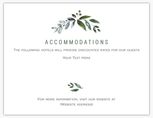 A greenery accommodations gray green design for Fall