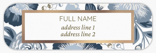 Design Preview for Design Gallery: Baby Return Address Labels, White Paper