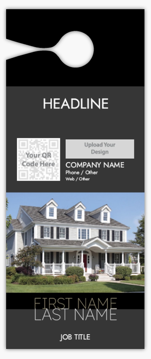 A real estate scan to view website gray design for Modern & Simple with 1 uploads