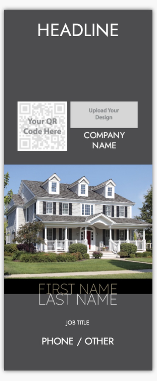 Design Preview for Real Estate Agents Retractable Banners Templates, Standard Single Sided 