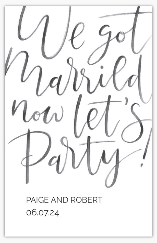 A party wedding party white gray design for Theme