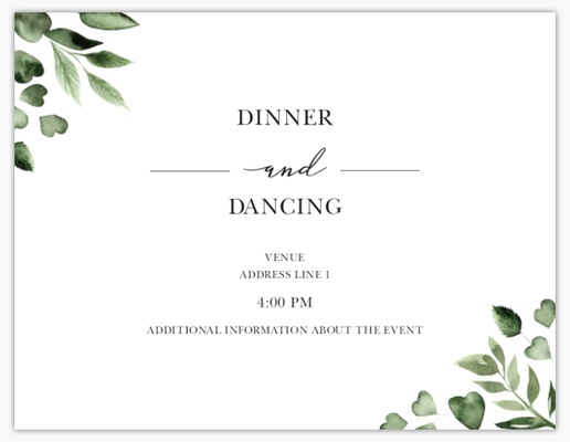 A elegant greenery greenery gray green design for General Party