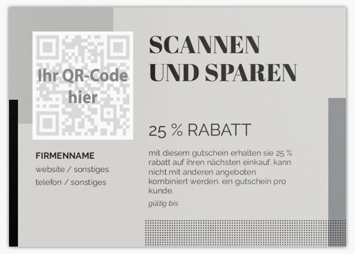 Designvorschau für Designgalerie: Postkarten QR-Code, A6 (105 x 148 mm)