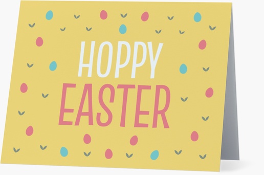 A hoppy happy easter cream pink design for Theme