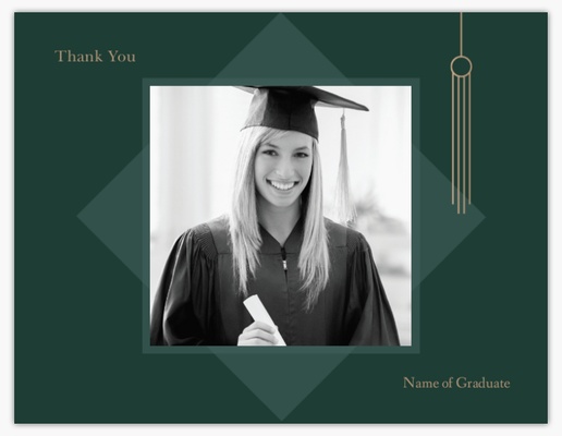 A grad thank you tassel black gray design for Graduation with 1 uploads