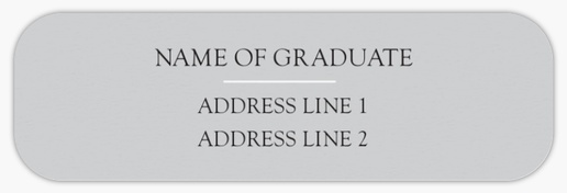A 3 kuvaa 3 bilder kort gray design for Graduation