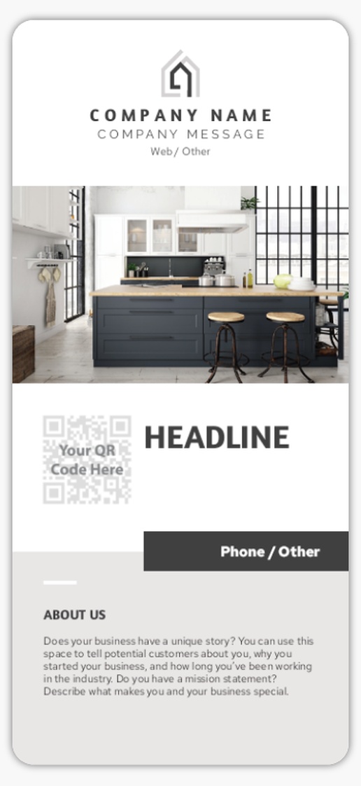 A minimalism modern gray white design for Modern & Simple