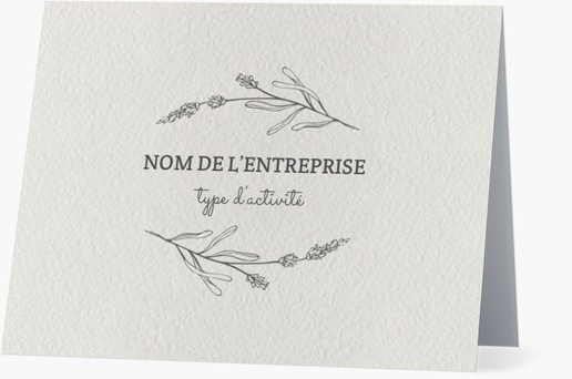 Aperçu du graphisme pour Galerie de modèles : cartes de correspondance pour fleurs et verdure, Pliées 13,9 x 10,7 cm
