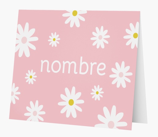Un margarita papelería infantil diseño rosa blanco para Tema