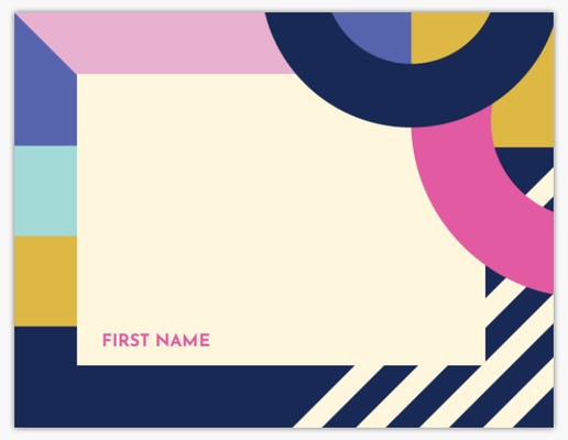 Design Preview for Design Gallery: Bold & Colourful Note Cards, Flat 13.9 x 10.7 cm
