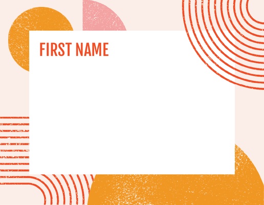Design Preview for Design Gallery: Retro Note Cards, Flat 13.9 x 10.7 cm