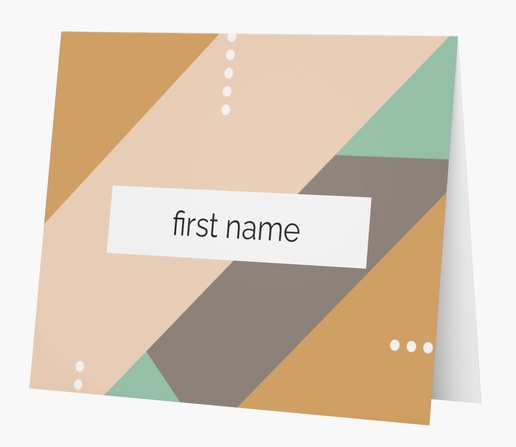 Design Preview for Design Gallery: Bold & Colorful Personalized Note Cards, Folded 5.5" x 4"