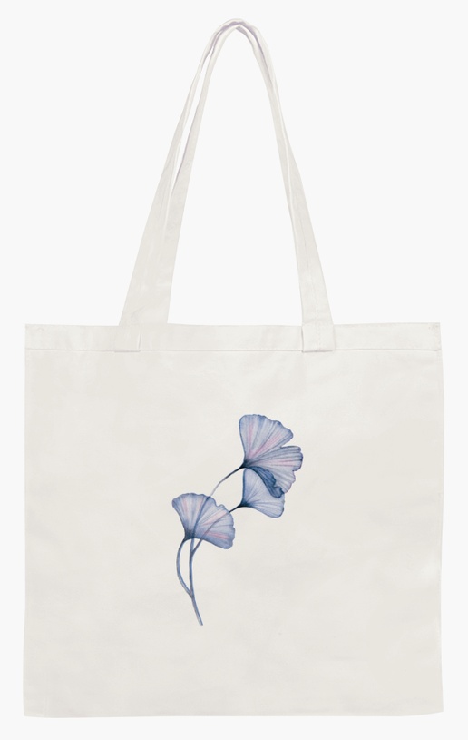 Voorvertoning ontwerp voor Ontwerpgalerij: Bloemen en planten VistaPrint® shopper van katoen