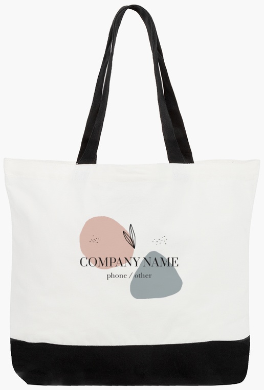 Design Preview for Customisable tote bag designs and templates