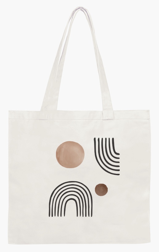 Design Preview for Templates for VistaPrint® Cotton Tote Bag 