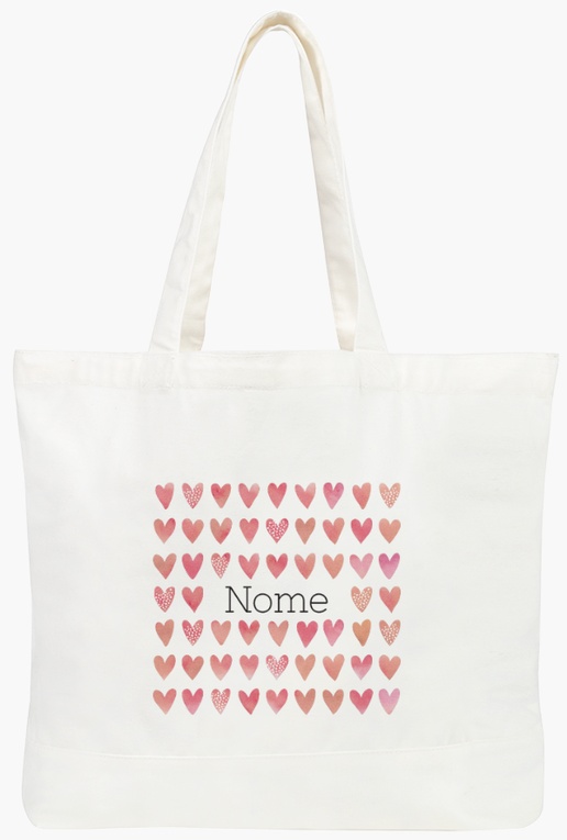 Anteprima design per Galleria di design: borsa di cotone grande vistaprint® per san valentino