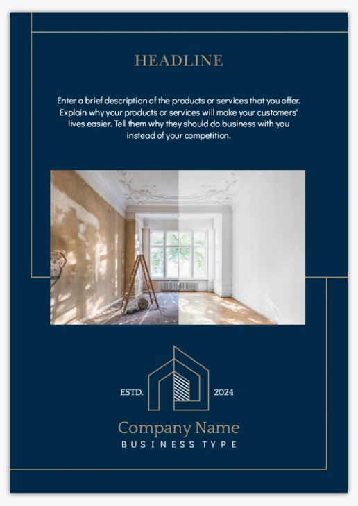 Design Preview for Design Gallery: property development Postcards, A5