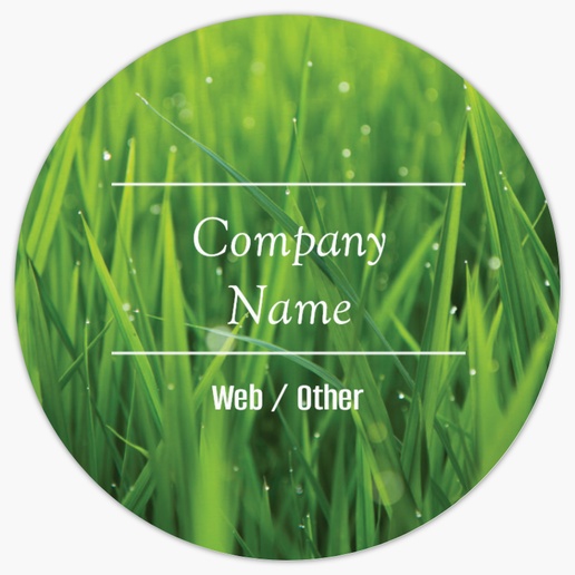 Design Preview for Landscaping & Gardening Roll Labels Templates, 2" x 2"