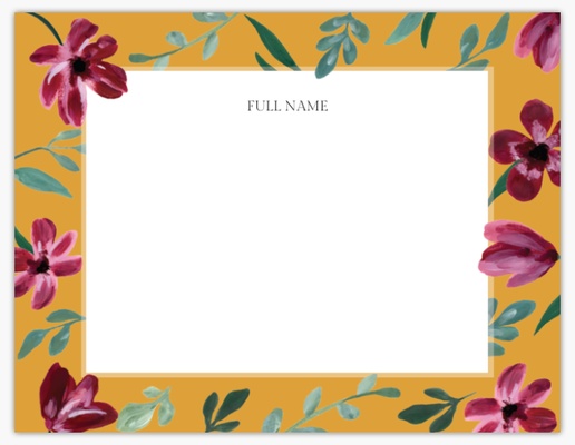 A floral bright florals white yellow design for Theme