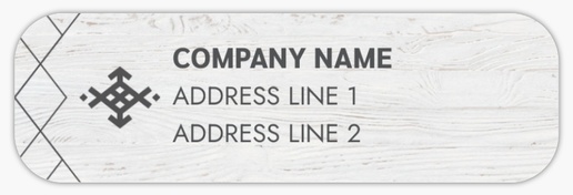 Design Preview for Cleaning Services Return Address Labels Templates, White Paper