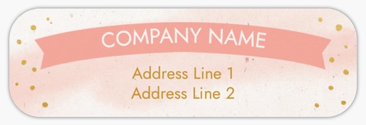 Design Preview for Photography Return Address Labels Templates, White Paper