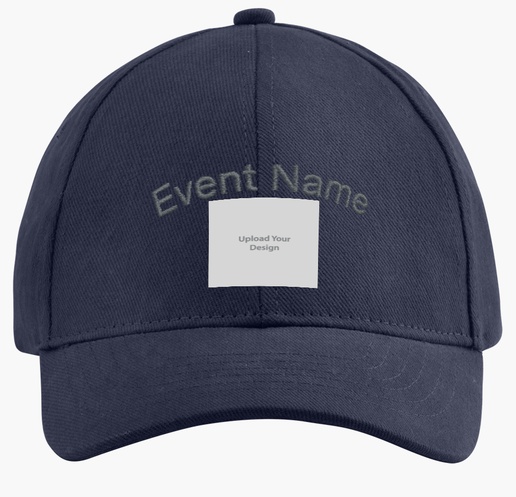 A blank event logo black gray design for Events with 1 uploads