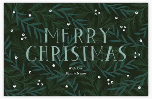 A christmas greenery evergreenelegance gray design for Business
