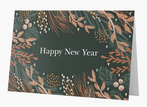 A new year holiday black gray design for Business