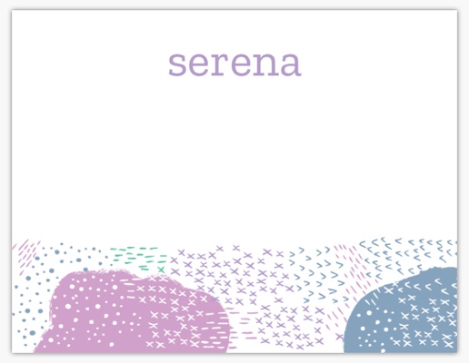 A påskkort pattern purple blue design for Theme