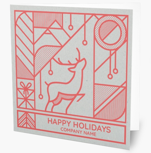 A holiday modern gray pink design for Theme