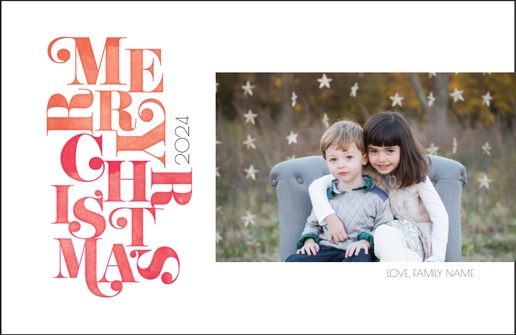 A festive type photo white pink design for Events with 1 uploads