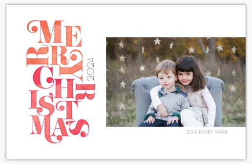 A festive type photo white pink design for Events with 1 uploads