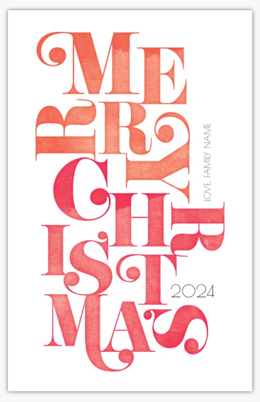 A festivetype christmas white pink design for Business