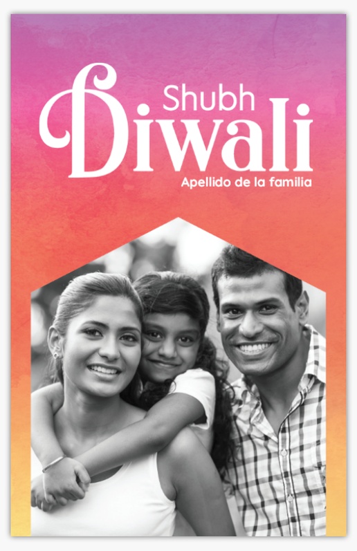 Un 1 foto shubh diwali diseño rosa para Eventos con 1 imágenes